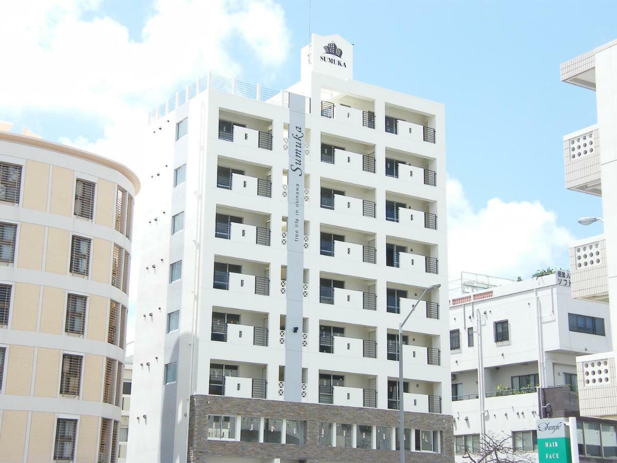 那覇市Sumuka Shintoshin 1K 802アパートメント エクステリア 写真